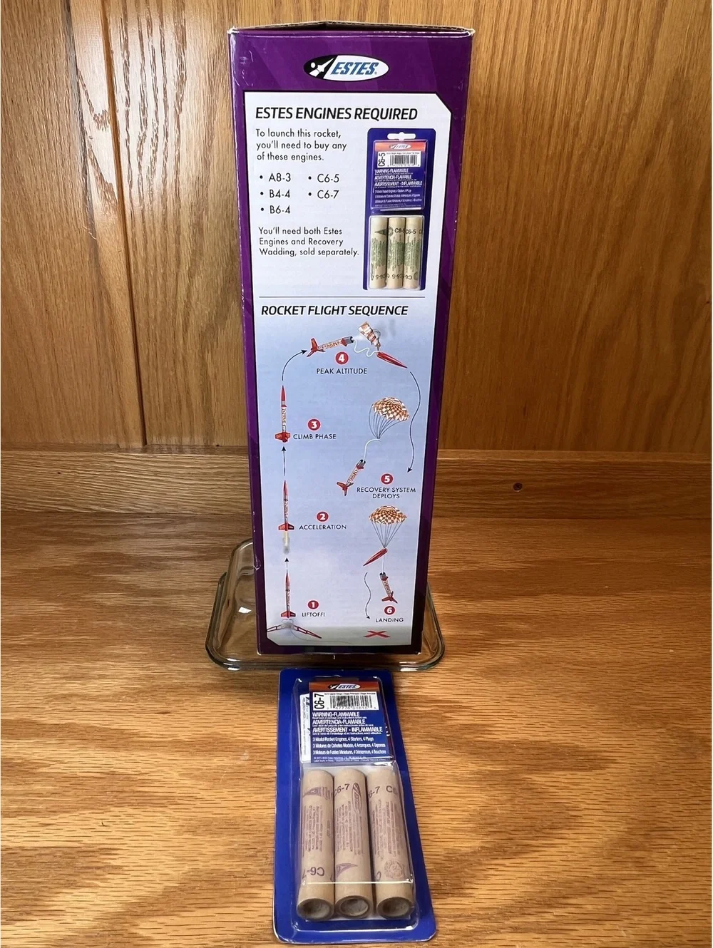 Estes Flash Flying Model Rocket Launch Set - Beginner Level New
